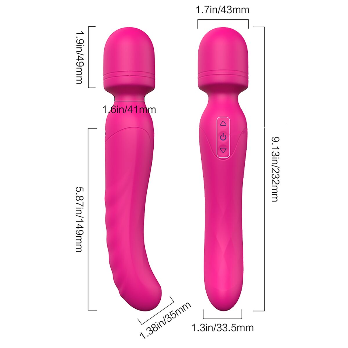 Masszírozó Dream Toys Essentials Rózsaszín